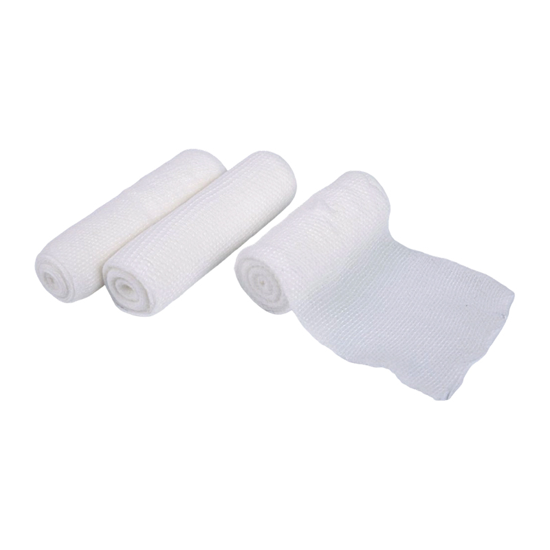 Bandage PBT Frith-duillín Breathable Bán le Imeall Faoi Ghlas